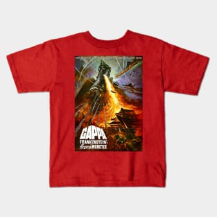 Classic Kaiju Movie Poster - Gappa Kids T-Shirt